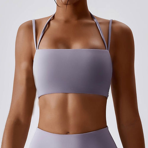 Zara Smooth Crop Top - Pastel Lilac