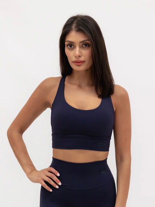 Kye Crop Top 2.0 - Navy